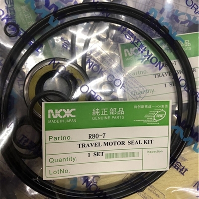 Jogo do selo de Kit Hydraulic Cylinder Boom Hyundai do selo do motor do curso de R80 r210