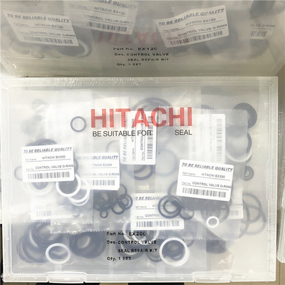 Selo Kit Hitachi O Ring Kit da válvula de controle de EX120 EX200