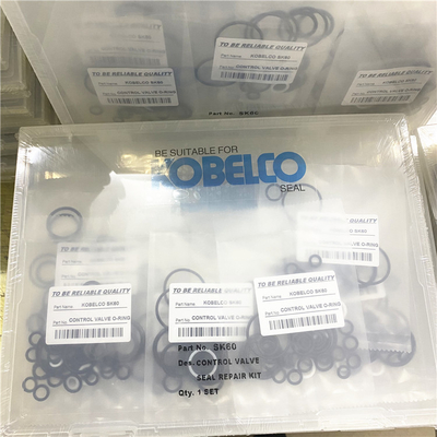 Jogo KOBELCO O Ring Kit Hydraulic Cylinder do selo da válvula de controle de SK200 SK60