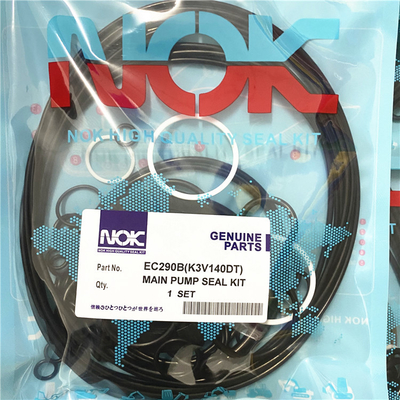 Jogo hidráulico de Ring Oil Resistant Cylinder Seal do pistão de EC EC290B K3V140