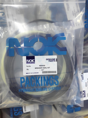 KB1000 KB3600 Kit de vedação de martelo de rocha hidráulica para cilindro