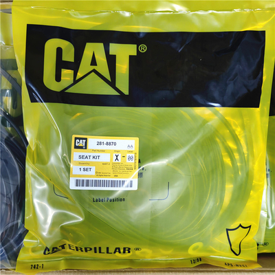 2818870 Kit de vedação de transmissão peças hidráulicas de lagarta 1556047 CAT 140H