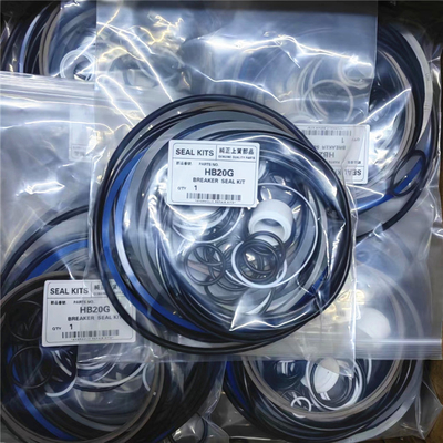 HB10G HB15G HB5G HB20G Kit de vedação de martelo de rocha hidráulica para escavadeira de rastreador