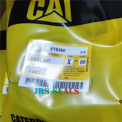 Kit de vedação de cilindros hidráulicos do carregador Caterpillar 8T6390 8T1370 8T1371