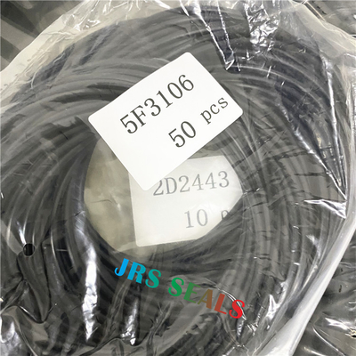 5F3106 5P5397 4K1388 6V1903 FKM ORING Negro NBR selo amarelo para escavadeira