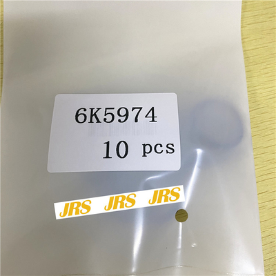6k5974 6D1355 5P4076 4F5675 FKM ORING NBR selo preto para carregador de escavadeira