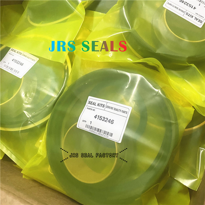 4153246 2410898 BD522 5J8400 CILINDRO HIDRAULÍSTICO SELHO ROD SELHO KIT amarelo preto