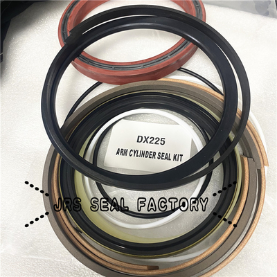 DX225 R220 DH225 Selos hidráulicos de cilindros Kit de braço