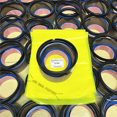 8T1567 8T-1567 Kit de vedação de direção Tift do elevador do cilindro hidráulico Oring preto