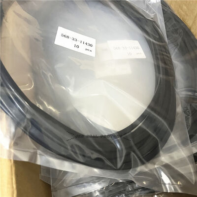 568-33-11430 jogo preto do carregador do cilindro hidráulico de 568331430 NBR Oring