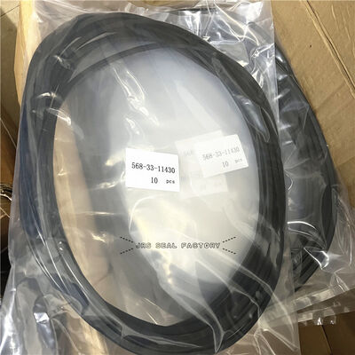 568-33-11430 jogo preto do carregador do cilindro hidráulico de 568331430 NBR Oring