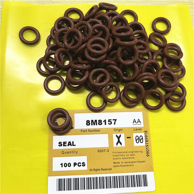 8M8157 2R0098 4K6804 NBR FKM Brown Oring preto para jogo de vedação do carregador de cilindro hidráulico