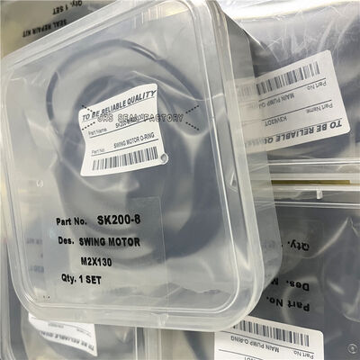 Máquina escavadora Seal Kit Hydraulic Cylinder Seal Kit do motor do balanço de SK200-8 M2X130