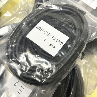 205-25-71152 selo de borracha preto da máquina escavadora NBR de 2052571152 cilindros hidráulicos