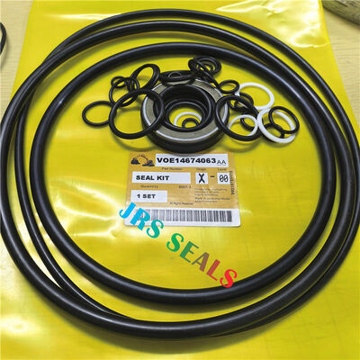 Jogo do motor do curso do jogo do selo da bomba hidráulica VOE14674063 Kit do motor do balanço da máquina escavadora Seal Kit