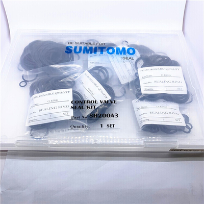 Selo Kit Excavator Spare Parts de KIT Excavator Hydraulic Main Pump do SELO da VÁLVULA de CONTROLE de EX100 EX200