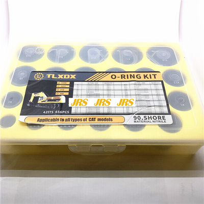CAIXA GIGANTE do jogo O Ring Assortment Seal Kit Oring do anel-O 383PC da CAIXA do ANEL-O para a máquina escavadora