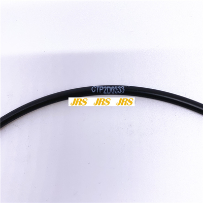 APOIO NBR70 DE BORRACHA PRETO 90 do ANEL-O 2D6533 para o selo do cilindro hidráulico do carregador