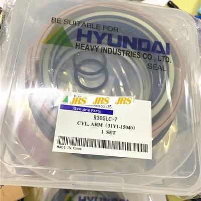 O centro de Kit Control Valve Seal Kit do selo do cilindro da cubeta do crescimento do braço de R305-7 YBS 31Y1-15040 junta-se ao jogo HYUNDAY do selo